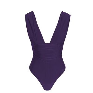 Cami and Jax Margot one piece swimsuit in Violetta NWOT